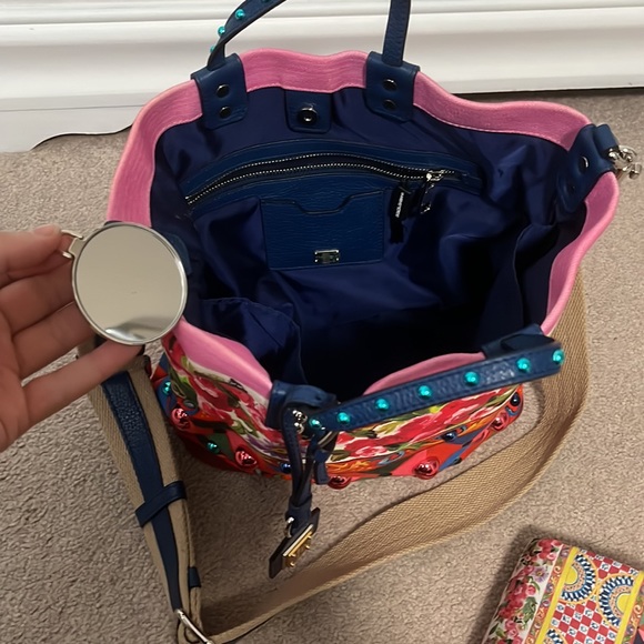 Dolce & Gabbana roses collection Purse with duster bag - Picture 4 of 6